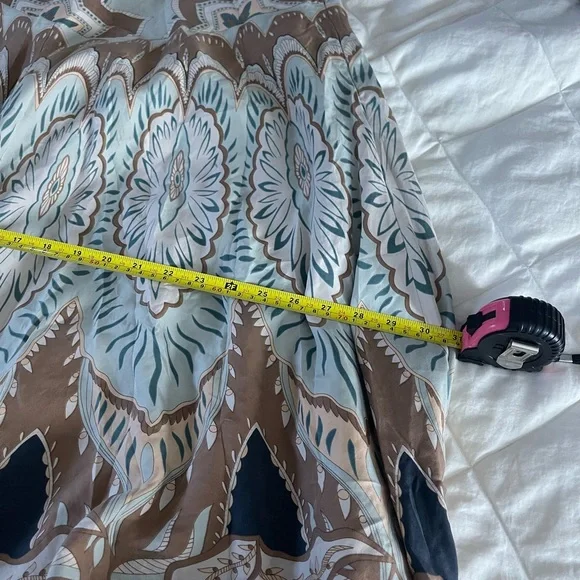 Bohemian Patterned Skirt - Multicolor - Picture 3 of 8